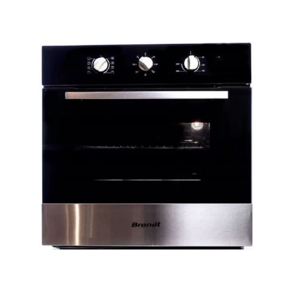 Four encastrable BRANDT 65L Multifonction noir & inox (BOE5302X) Four encastrable BRANDT 65L Multifonction noir & inox (BOE5302X)